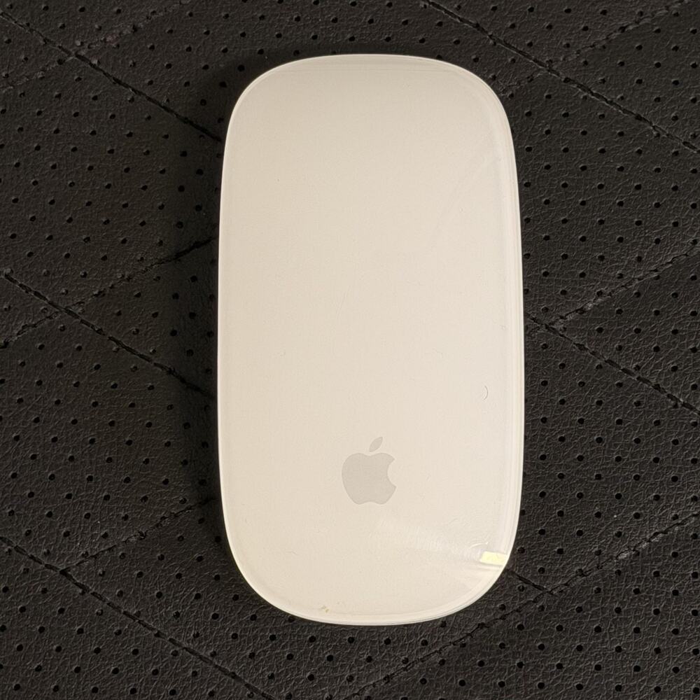 Apple Magic Mouse 2 A1657 Bluetooth Wireless White Silver Rechargeable Mac IMac